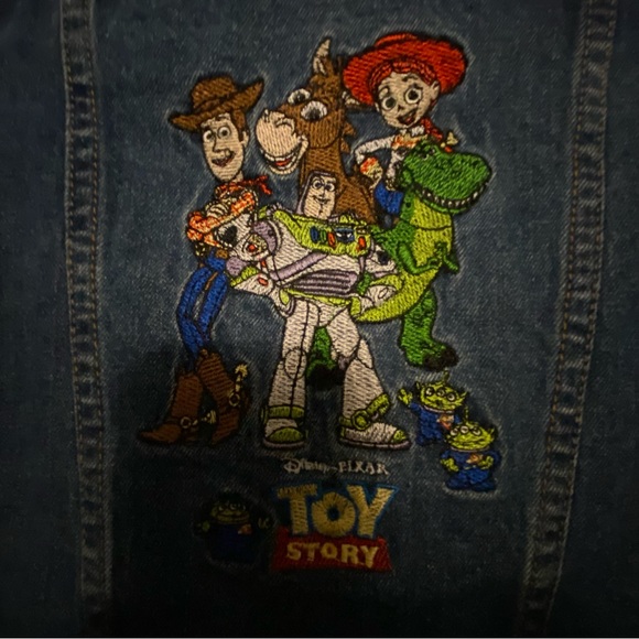 Disney Store Toy Story Jean Jacket Size 3 - Picture 5 of 7